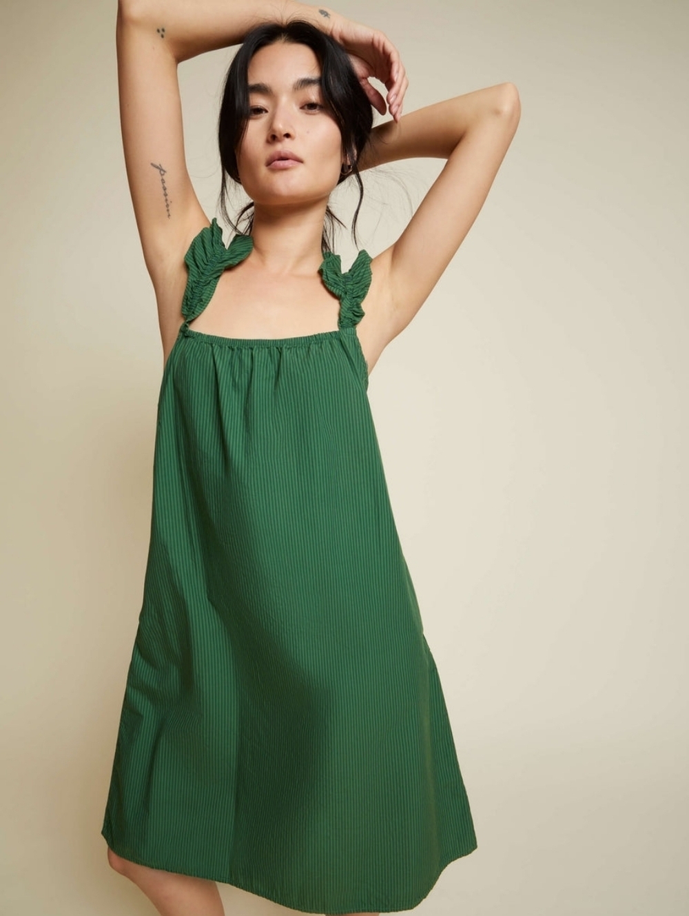 Nation LTD Vogue Elena Frilly Ruffle Dress XS